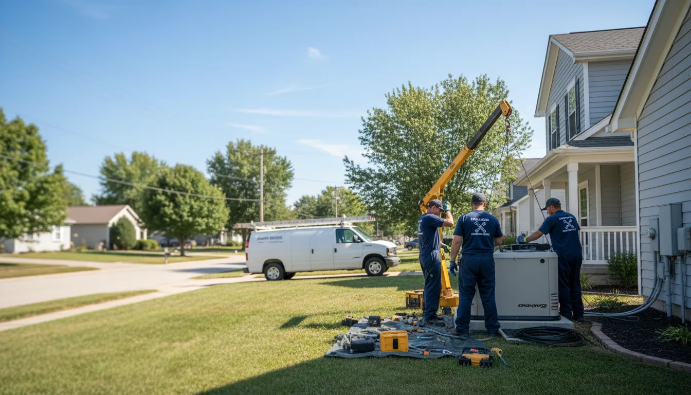 Generator Installation in Dalzell, IL near me